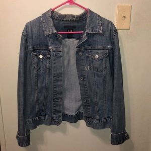 a jean jacket